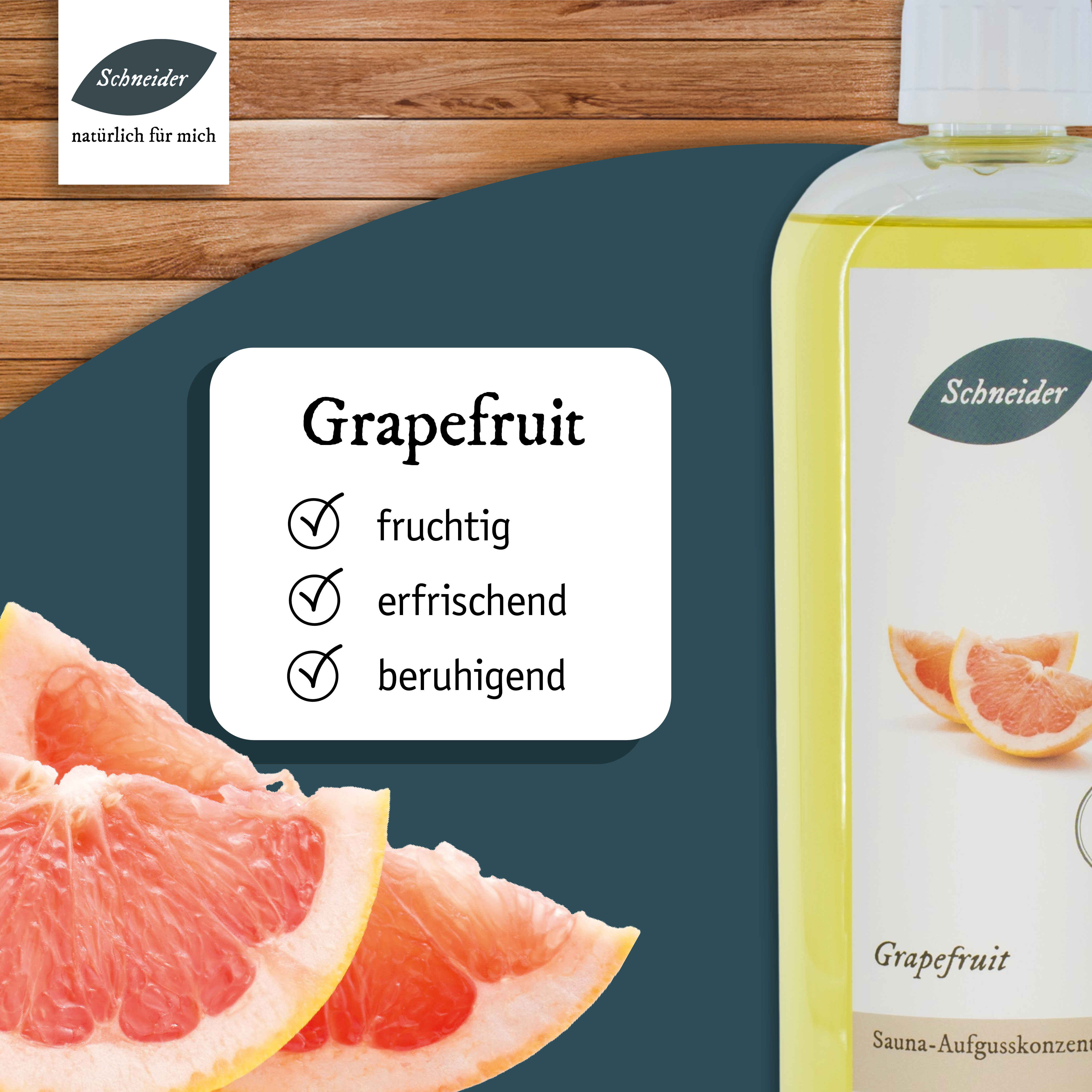 Saunaaufguss Grapefruit (Aufgusskonzentrat) 250 ml 