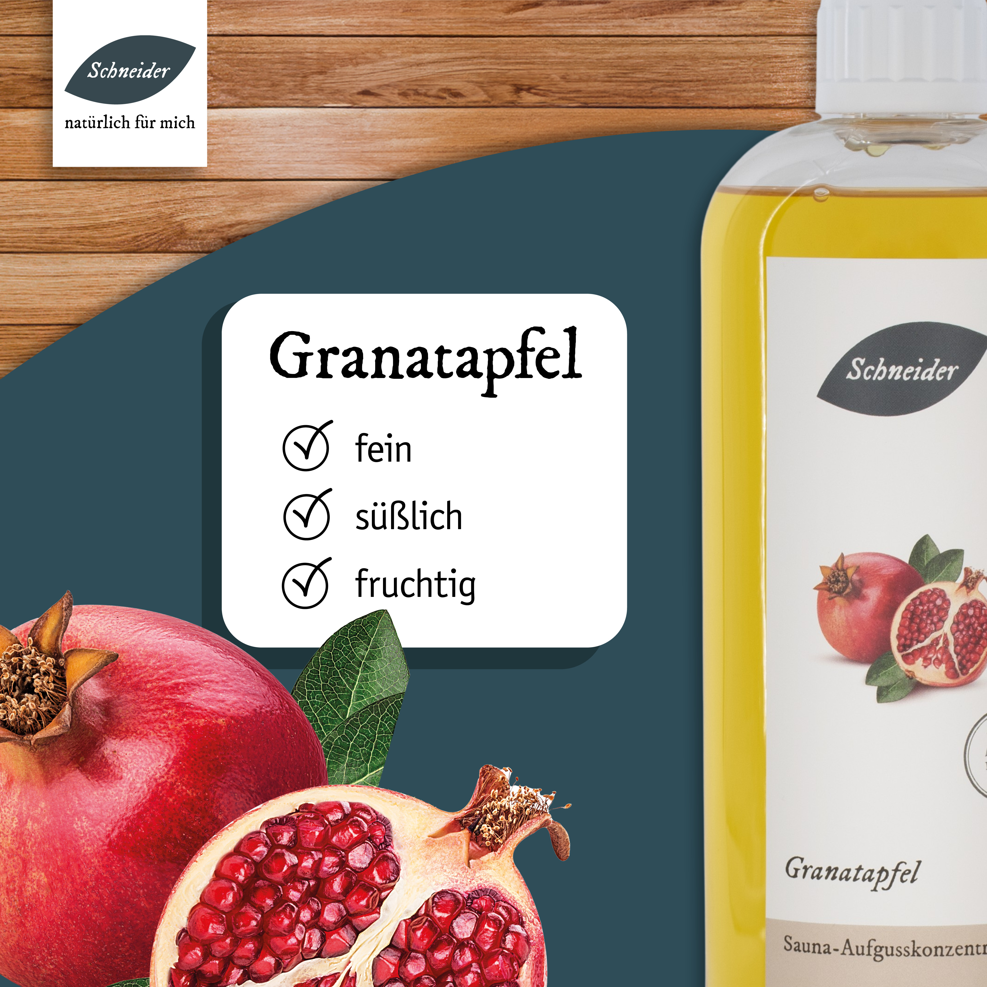 Saunaaufguss Granatapfel (Aufgusskonzentrat) 250 ml